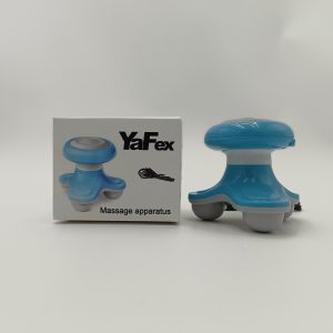 YaFex Massage Apparatus Mini Hand-Held Massager with Hand Grip 4 Massage Nodes