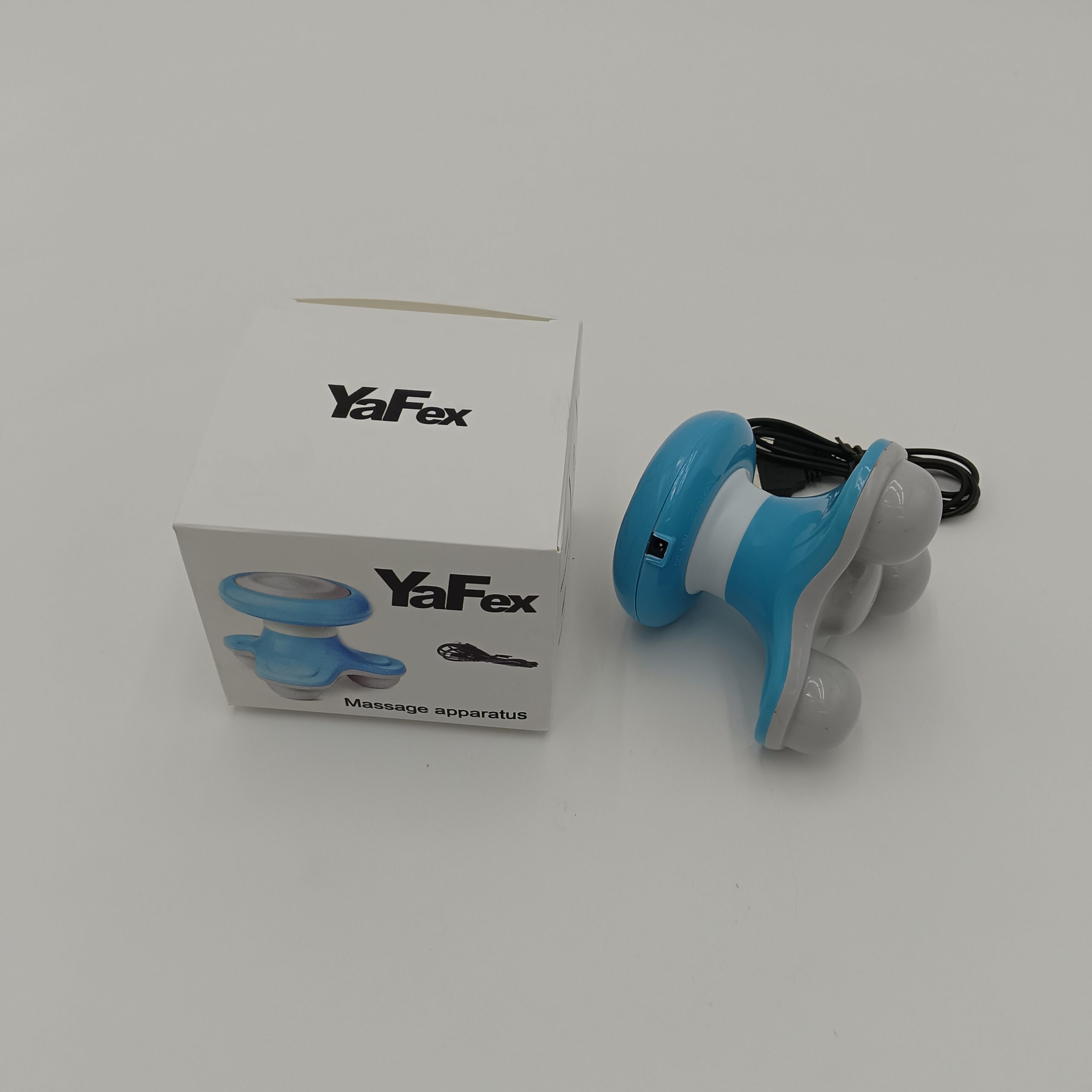 YaFex Massage Apparatus Mini Hand-Held Massager with Hand Grip 4 Massage Nodes - Image 4