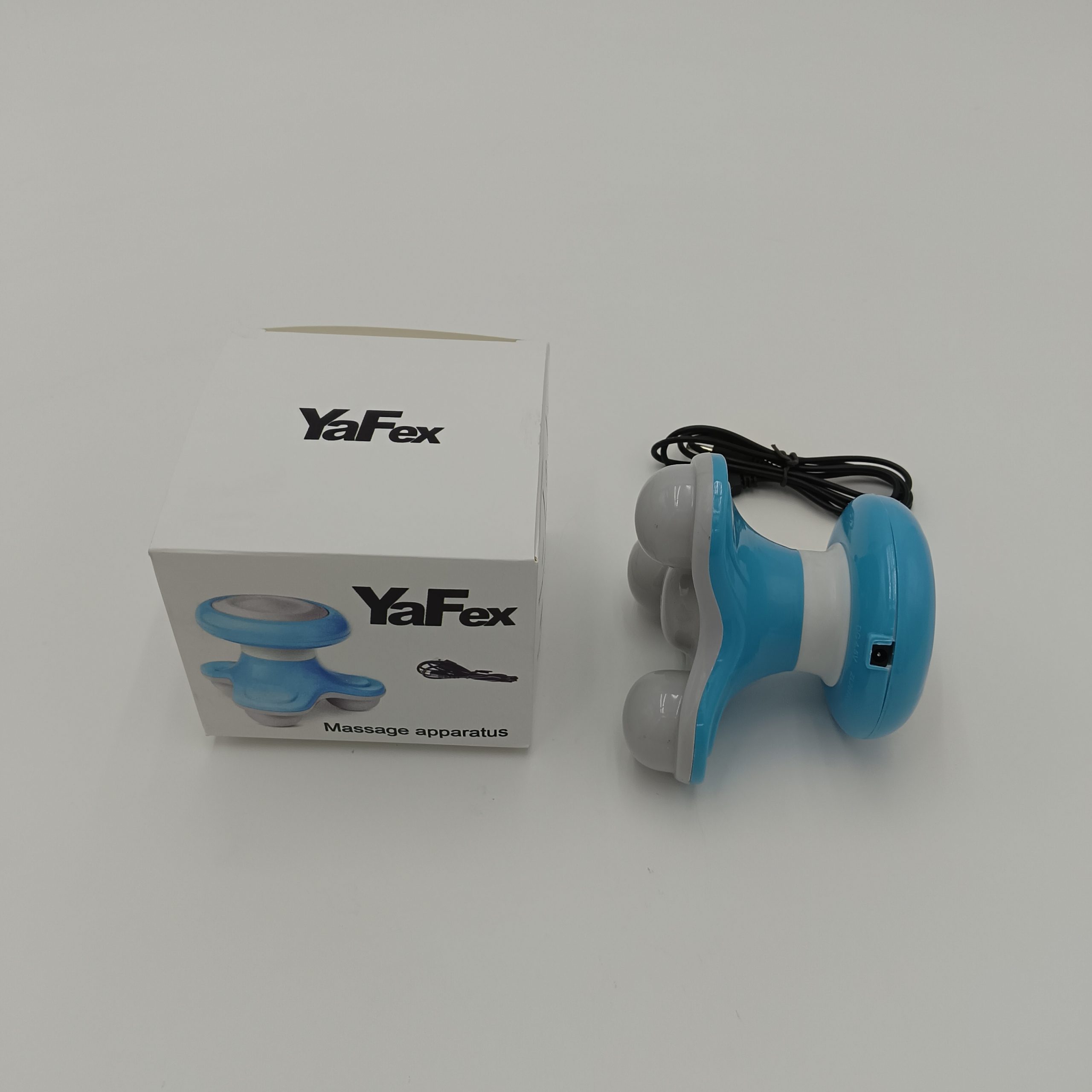 YaFex Massage Apparatus Mini Hand-Held Massager with Hand Grip 4 Massage Nodes - Image 6