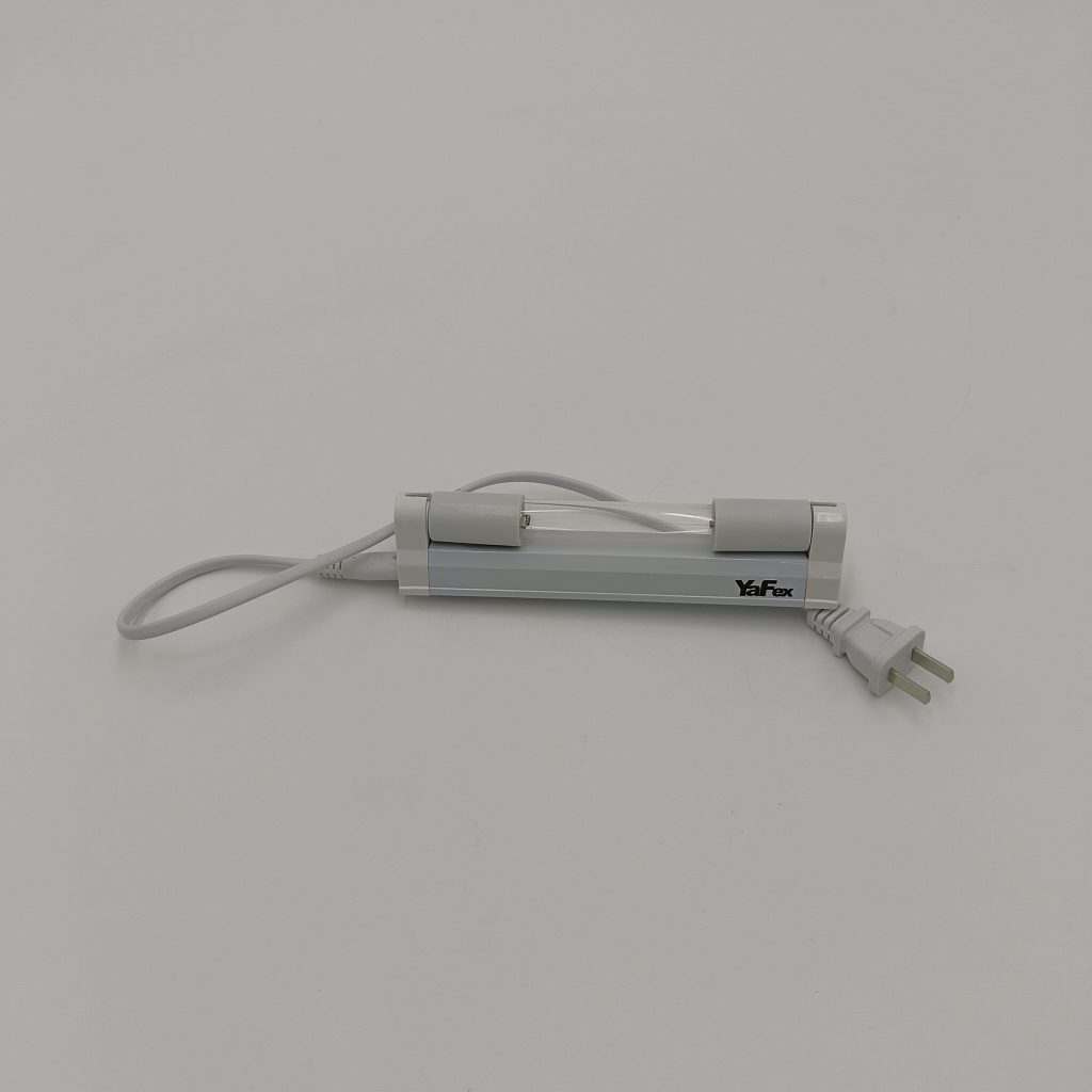 YaFex Quartz Lamps for Medical Purposes 3W UV Light Ozone Free Sanitizer Lamp with Cord and Plug, UVC Lamp